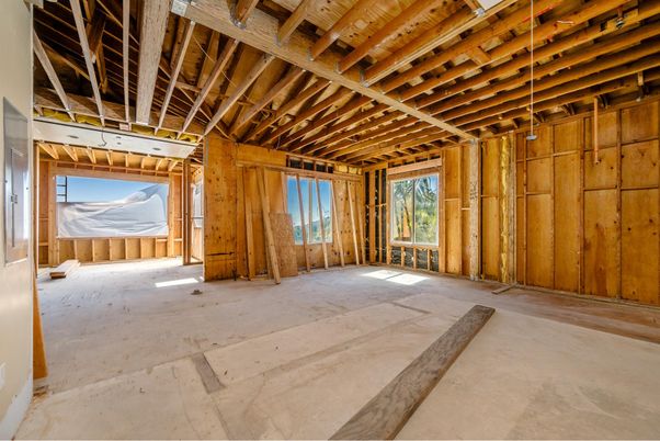 Empty room, Interior, Wooden Beams, Wooden Ceilings, Wooden Walls