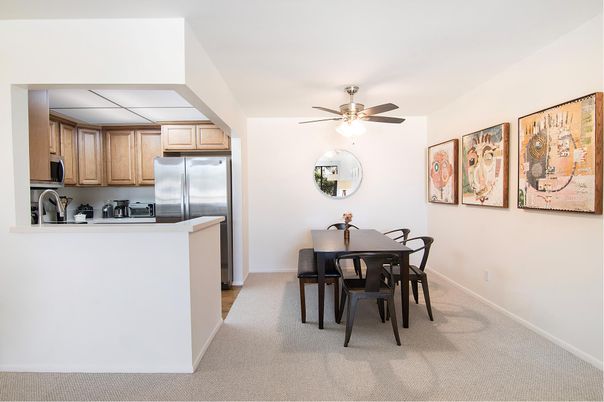 Dining room, Interior, Kitchen