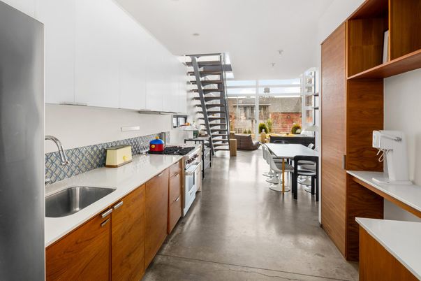 Dining room, Interior, Kitchen, Recessed Lighting