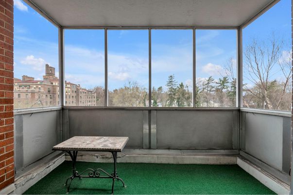 Interior, Stone Walls, Sun Room