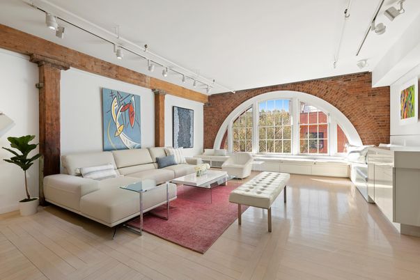 Interior, Living room, Stone Walls, Wood Texture Flooring
