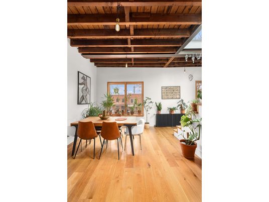Dining room, Interior, Wooden Beams, Wooden Ceilings, Wood Texture Flooring