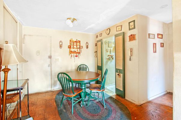 Dining room, Interior, Wood Texture Flooring
