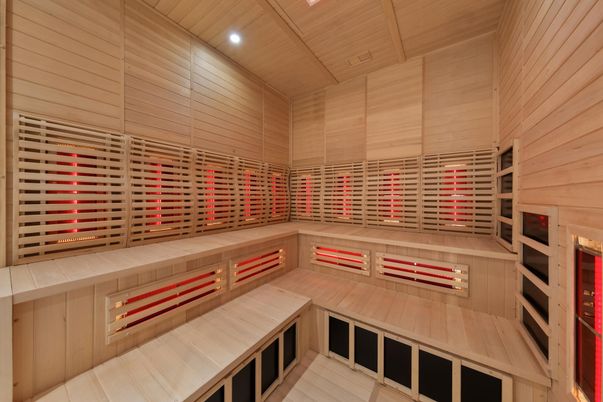Interior, Recessed Lighting, Sauna Room