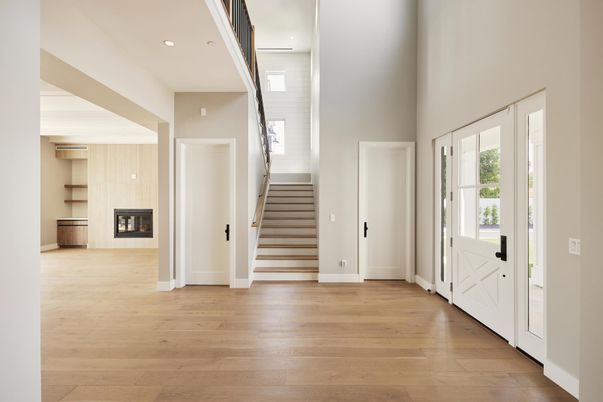 Interior, Recessed Lighting, Wood Texture Flooring