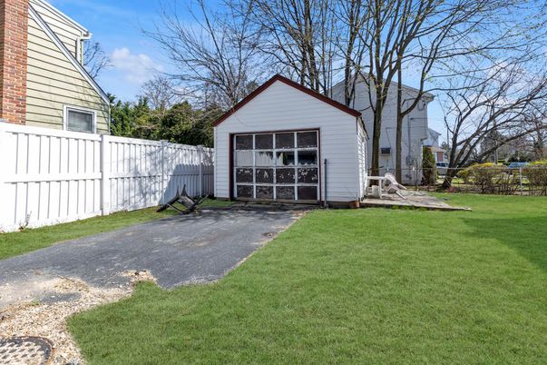 Backyard, Detached Garage, Exterior