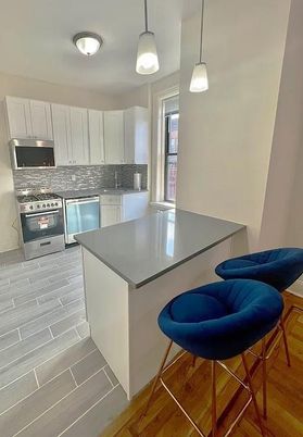 Interior, Kitchen, Pendant Lights, Stainless Steel Appliances, Wood Texture Flooring
