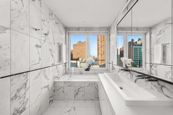 Bathroom, Interior, Marble, Marble Walls