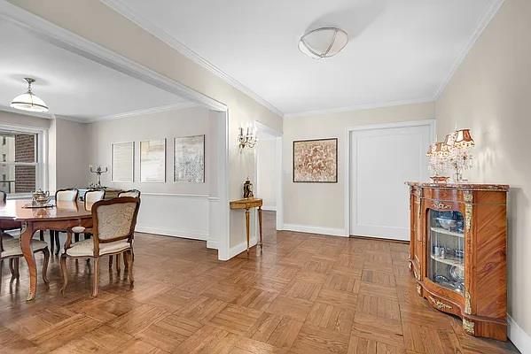 Dining room, Interior, Wood Texture Flooring