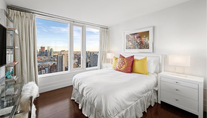 Bedroom, Interior, Water, Wood Texture Flooring