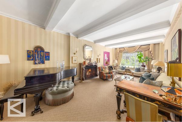 Fireplace, Interior, Living room, Piano
