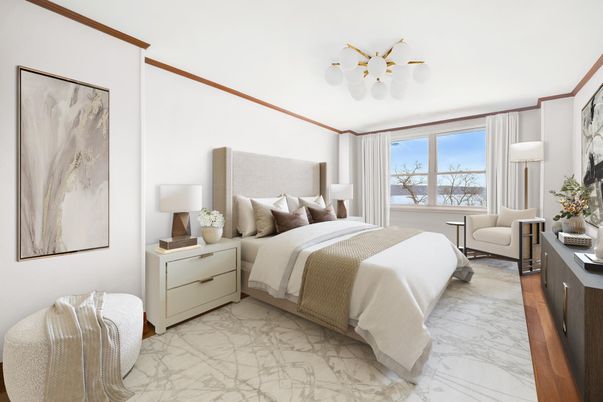 Bedroom, Interior, Marble
