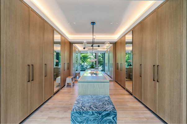 Interior, Pendant Lights, Recessed Lighting, Wood Texture Flooring