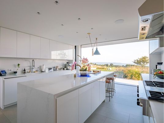 Interior, Kitchen, Pendant Lights, Recessed Lighting