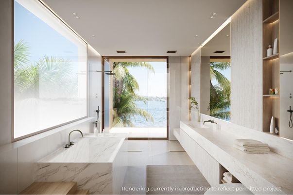 Bathroom, Interior, Recessed Lighting