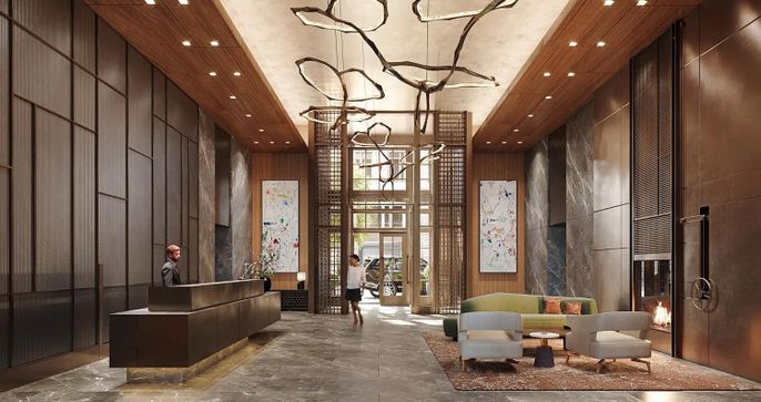 Interior, Living room, Pendant Lights, Recessed Lighting, Wooden Ceilings, Wooden Walls