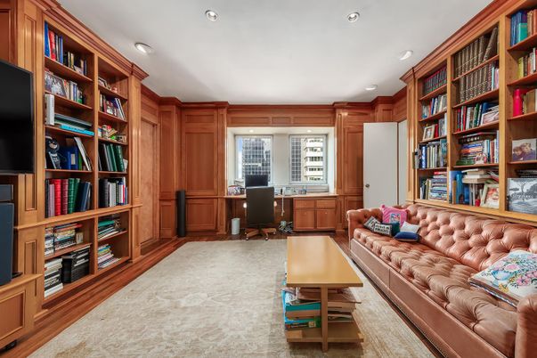 Home Office, Interior, Recessed Lighting