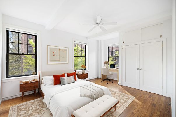 Bedroom, Home Office, Interior, Wood Texture Flooring