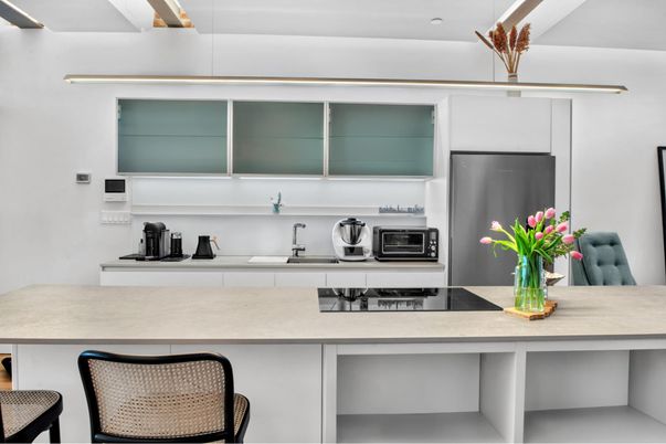 Interior, Kitchen, Stainless Steel Appliances