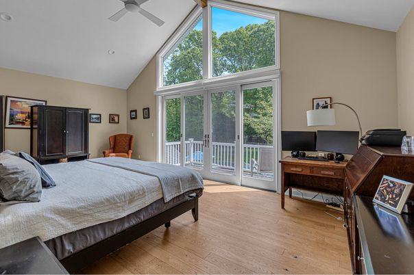 Bedroom, Home Office, Interior, Wood Texture Flooring