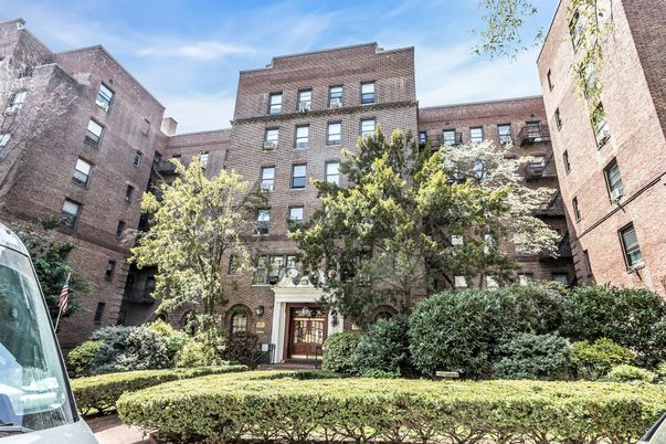 Exterior, Facade, Brick Facade, Condo Building