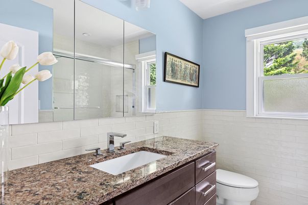 Bathroom, Glass Shower, Interior