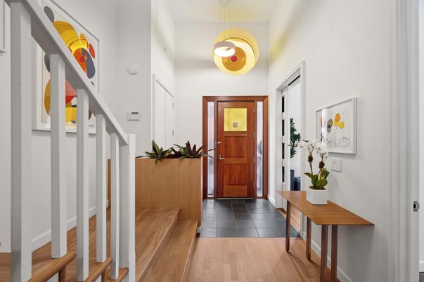 Interior, Pendant Lights, Wood Texture Flooring