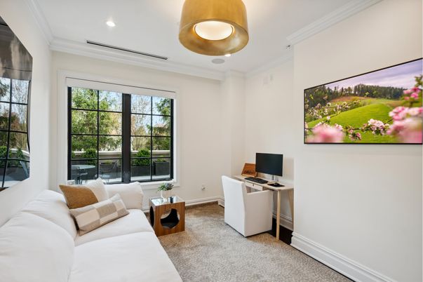 Home Office, Interior, Living room, Recessed Lighting
