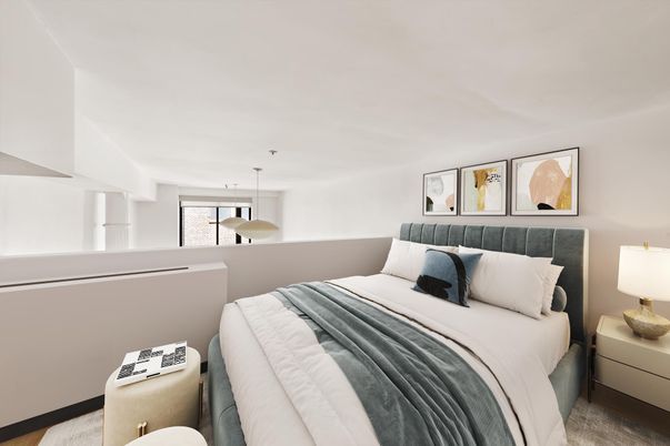 Bedroom, Interior, Pendant Lights