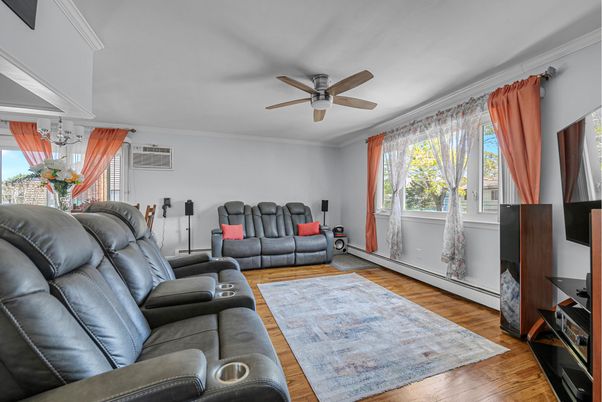 Home Theatre Room, Interior, Wood Texture Flooring