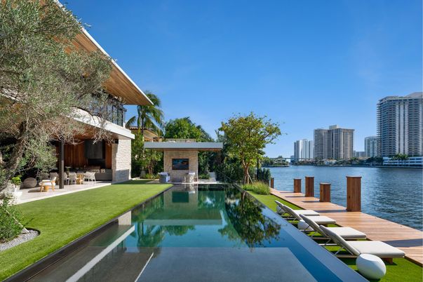 Exterior, Lake, Pool