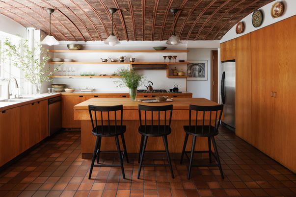 Interior, Kitchen, Pendant Lights, Stainless Steel Appliances