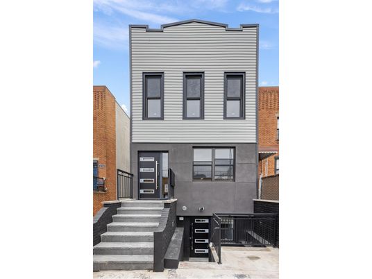 Exterior, Facade, Brick Facade, Modern