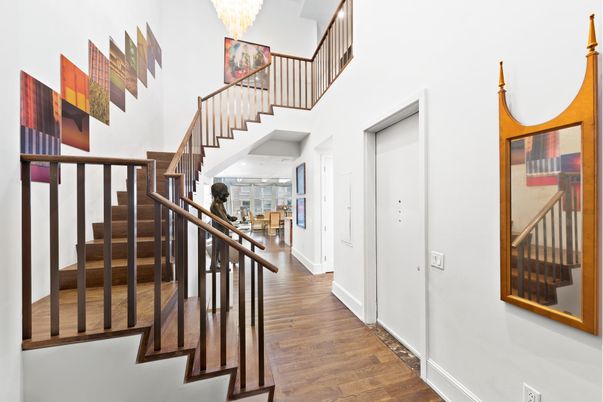 Chandelier, Interior, Recessed Lighting, Wood Texture Flooring