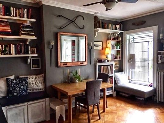 Dining room, Interior, Wood Texture Flooring