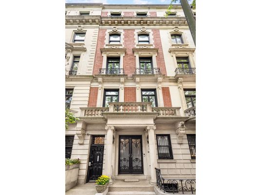 Exterior, Facade, Brick Facade, Brownstone