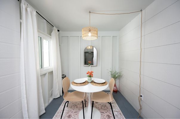Dining room, Interior, Pendant Lights