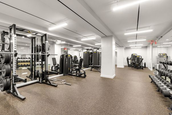 Fitness Equipment, Gym, Interior