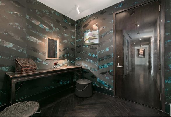 Bathroom, Interior, Recessed Lighting