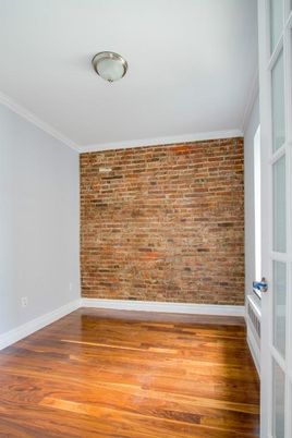 Empty room, Interior, Stone Walls, Wood Texture Flooring