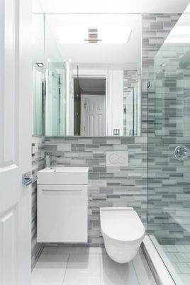 Bathroom, Glass Shower, Interior
