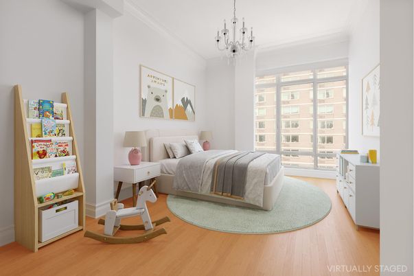 Bedroom, Interior, Pendant Lights, Wood Texture Flooring