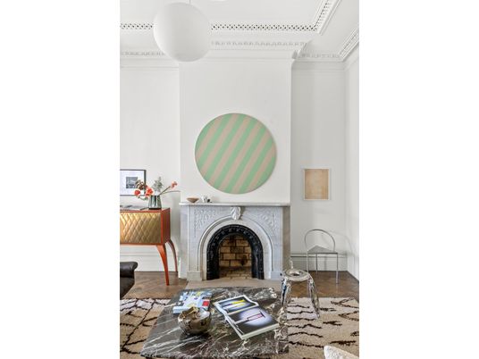 Fireplace, Interior, Pendant Lights