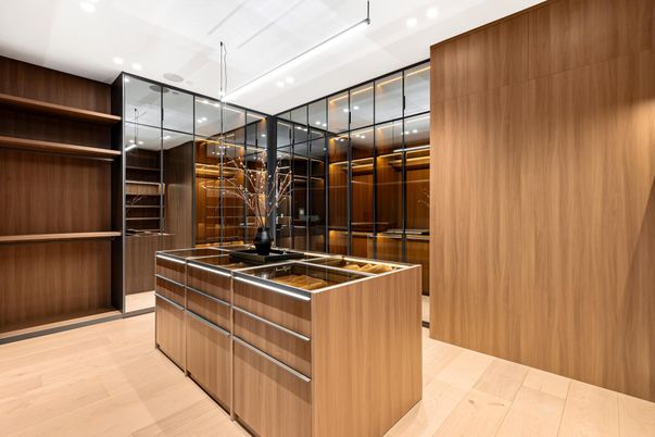 Interior, Recessed Lighting, Walk-in Closets, Wood Texture Flooring