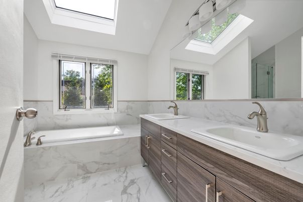 Bathroom, Dual Sink Vanities, Interior, Marble