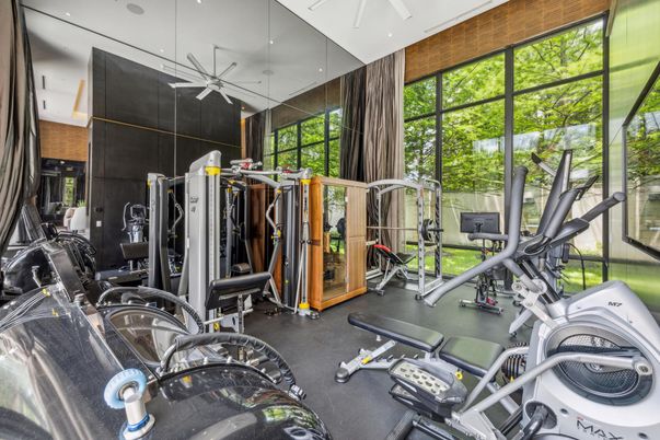 Fitness Equipment, Gym, Interior