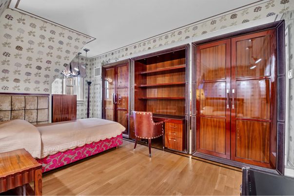 Bedroom, Home Office, Interior, Wood Texture Flooring