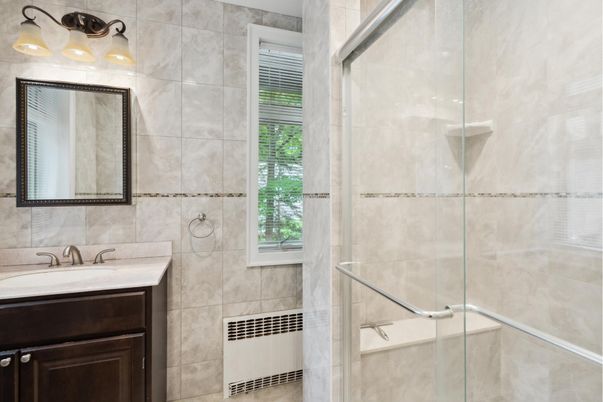 Bathroom, Glass Shower, Interior