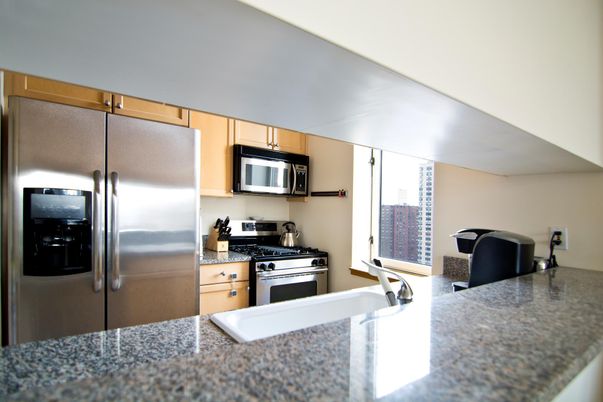 Interior, Kitchen, Stainless Steel Appliances