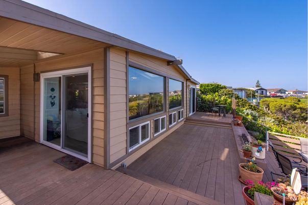 Exterior, Wood Texture Flooring